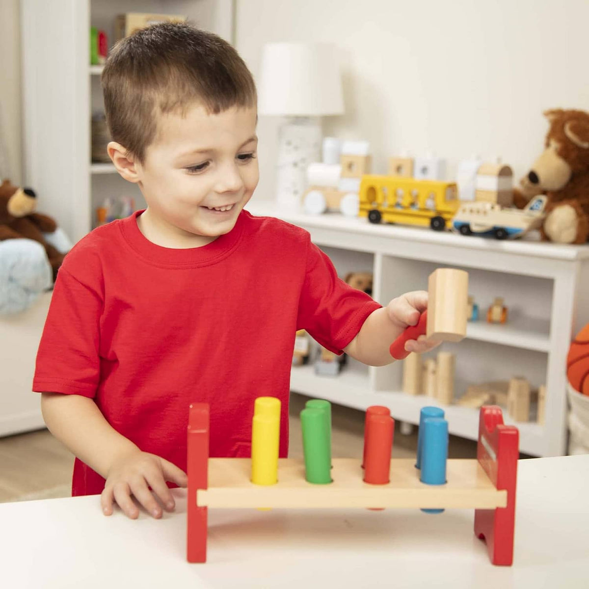 Melissa & Doug - Pound-a-peg Classic Toy