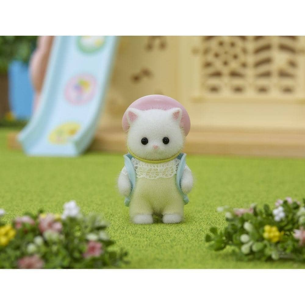 Sylvanian Families - Persian Cat Baby Animal Doll Playset