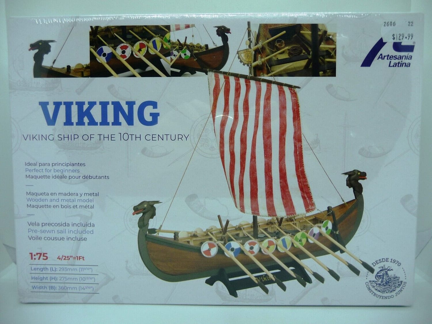 ARTESANIA - LATINA VIKING SHIP OF THE 10TH CENTURY