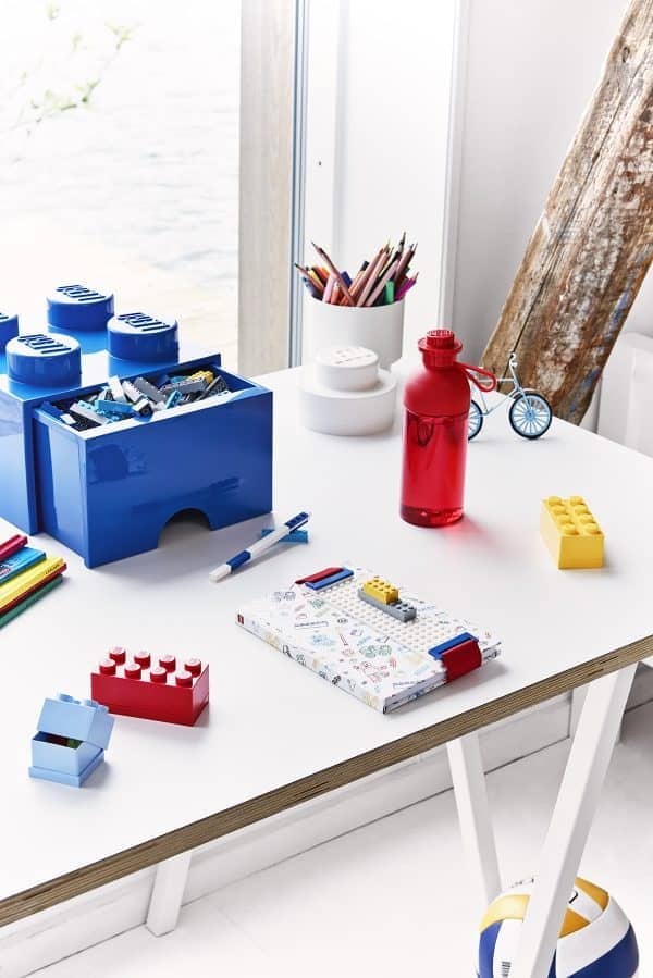 LEGO® Storage Brick Drawer 4 (1 Drawer) Red 4005 - Room Copenhagen