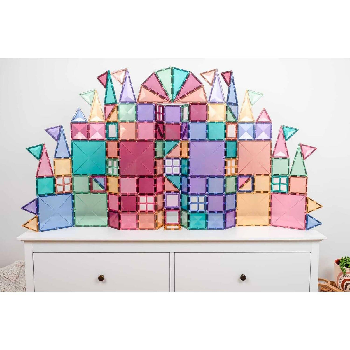 Connetix - Magnetic Tiles Pastel Creative Pack 120pc