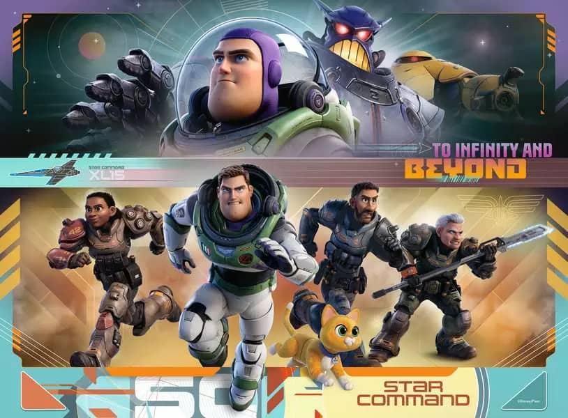 Ravensburger - Disney Pixar Lightyear XXL Jigsaw Puzzle 100 Pieces