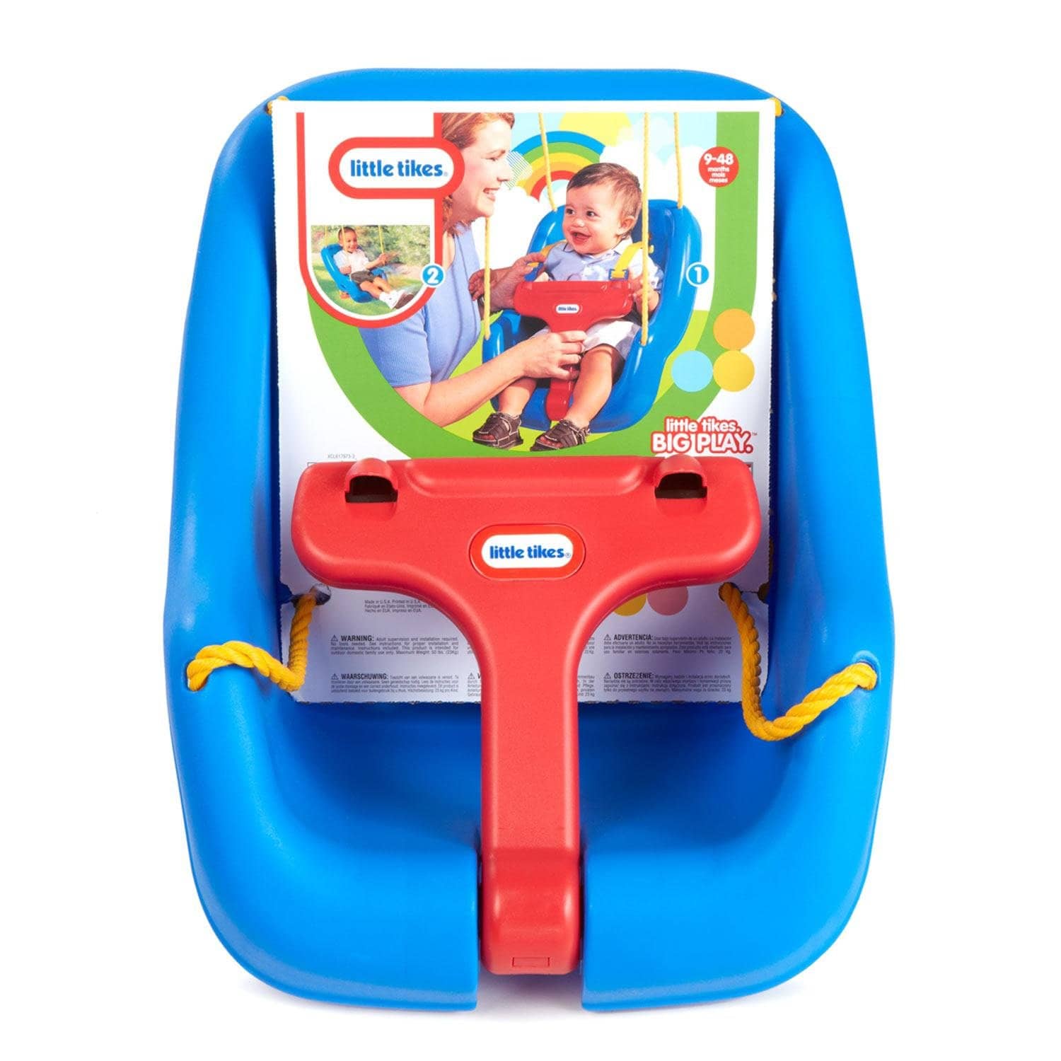 Little Tikes - 2-in-1 Snug 'n Secure Swing - Blue