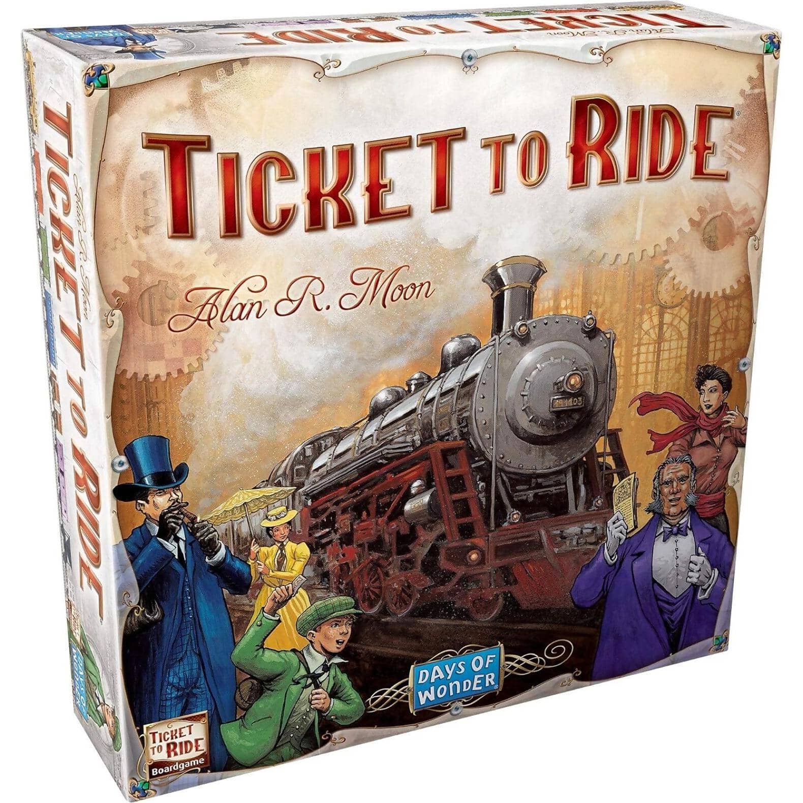 Ticket to Ride - Alan R Moon Days Of Wonder Board Game