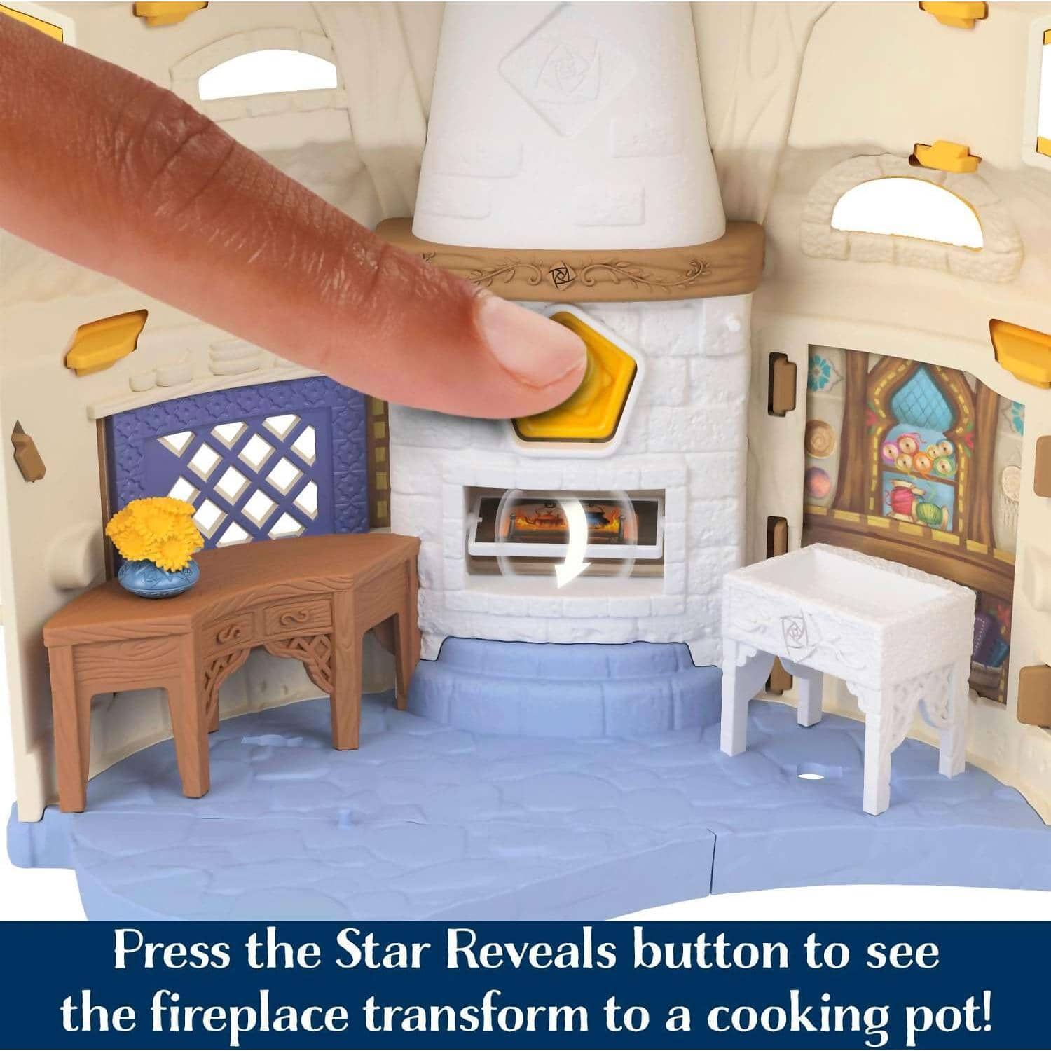 Disney - Wish - Mini Doll & Dollhouse Playset Asha Of Rosas Cottage With Micro Doll Star Figure & 15+ Furniture & Accessories Travel Toys