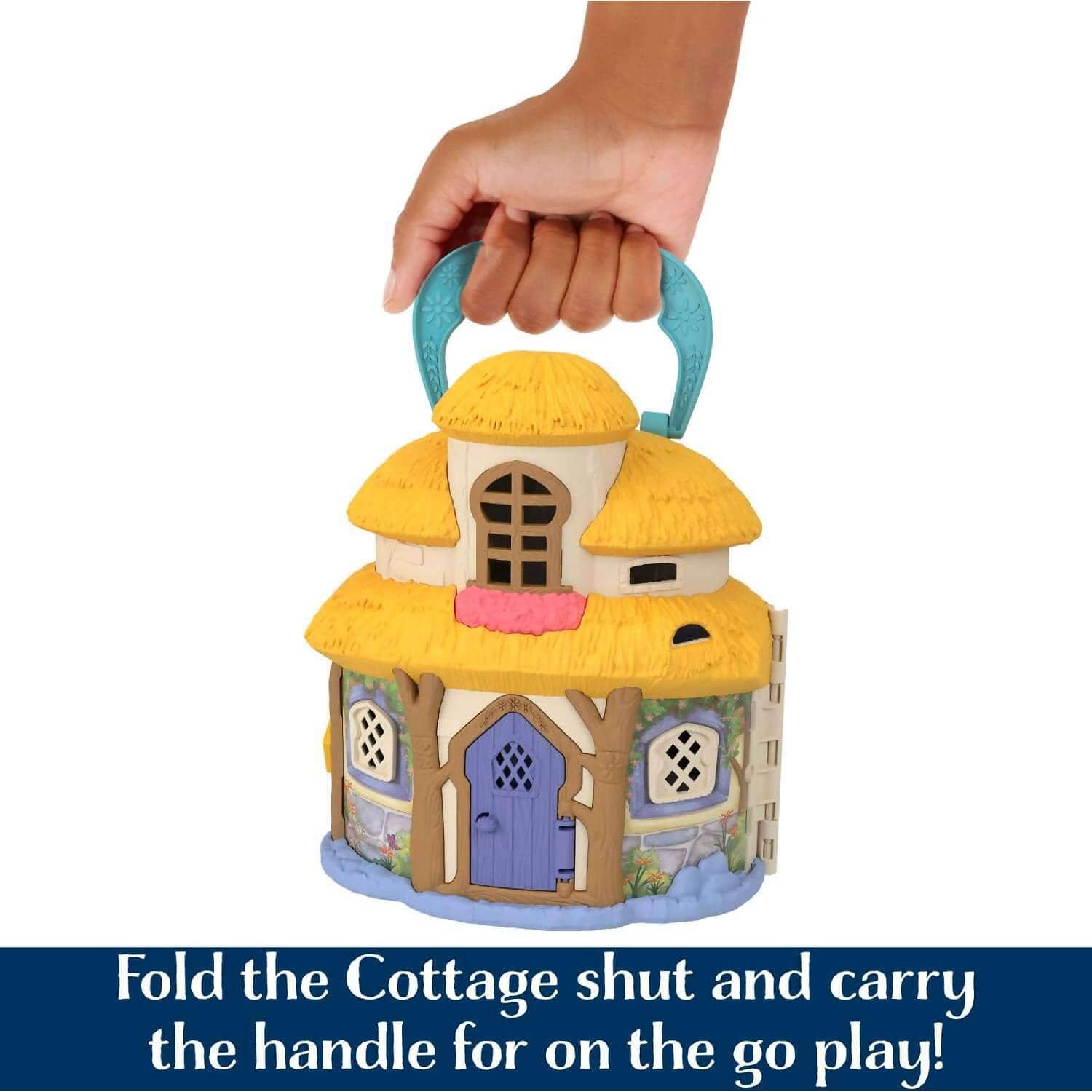 Disney - Wish - Mini Doll & Dollhouse Playset Asha Of Rosas Cottage With Micro Doll Star Figure & 15+ Furniture & Accessories Travel Toys