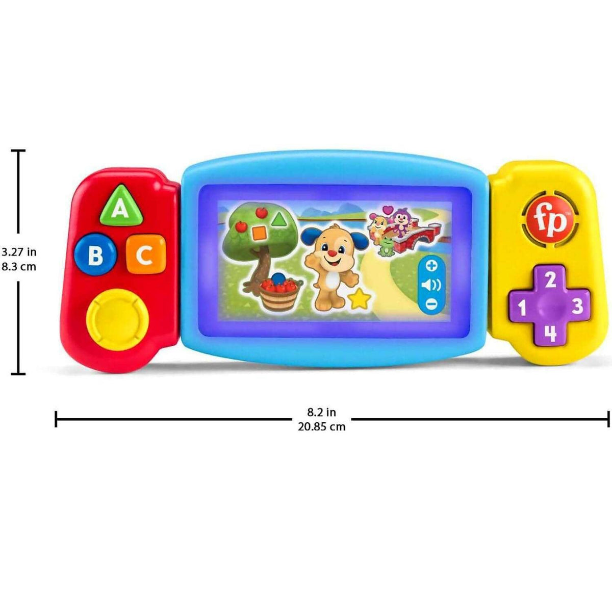 Fisher-Price - Laugh & Learn Twist & Learn Gamer Pretend Video Game Learning Toy For Infant & Toddler