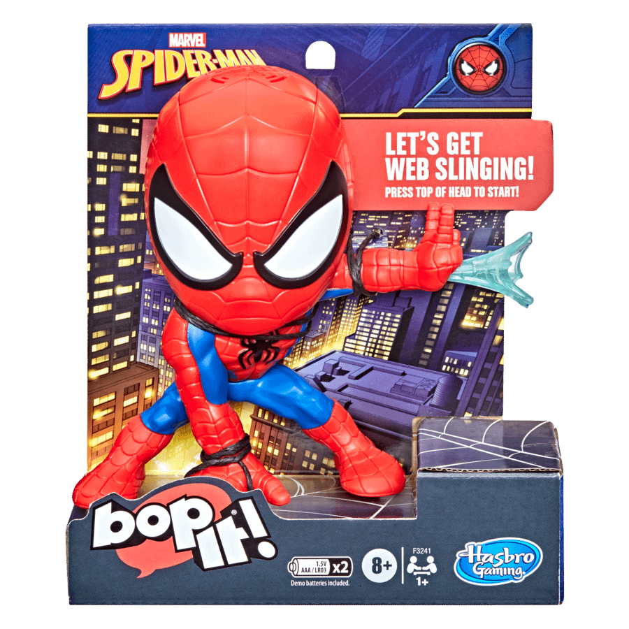 Hasbro Games - Bop It! Marvel Spider-Man Electronic Game