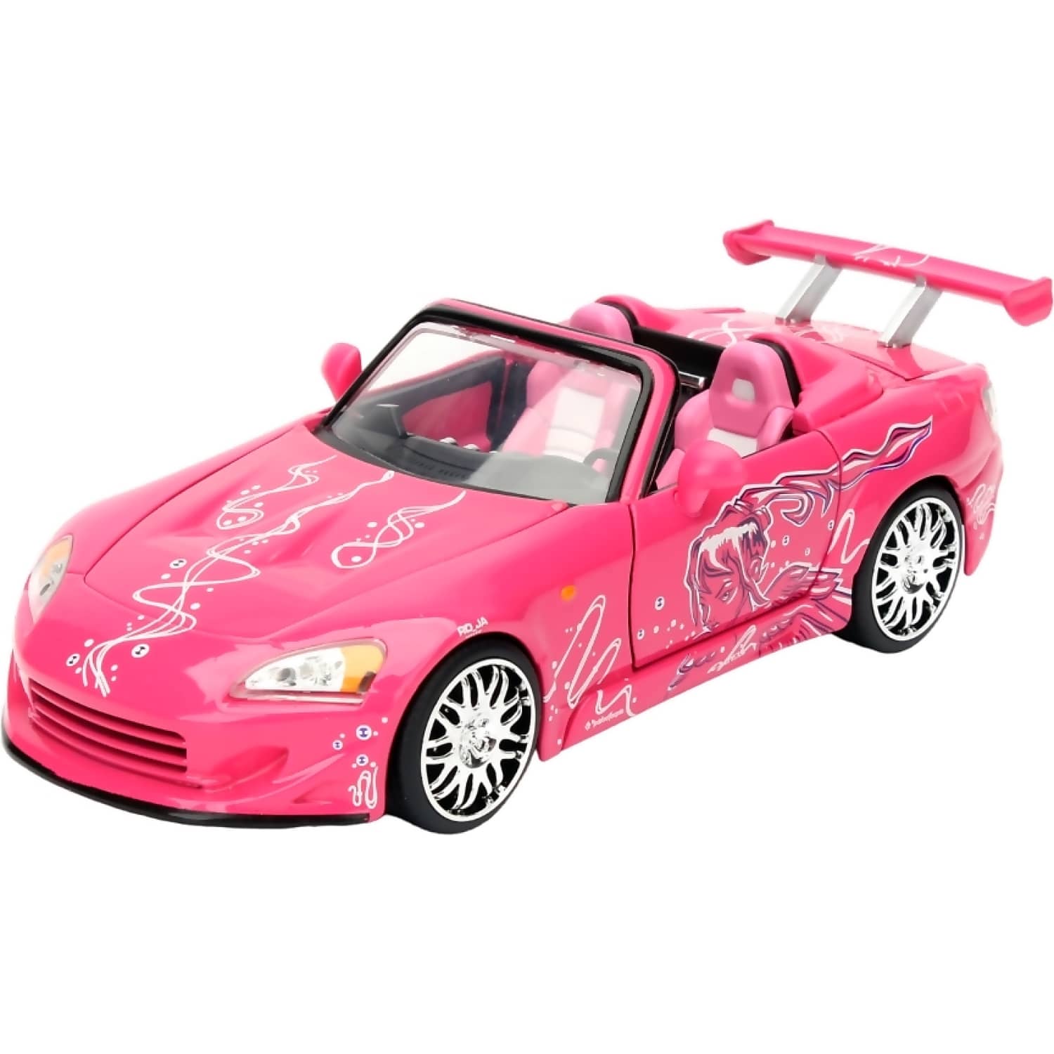 JADA TOYS - FAST & FURIOUS SUKI'S 2001 HONDA S2000 1:24 SCALE DIECAST VEHICLE