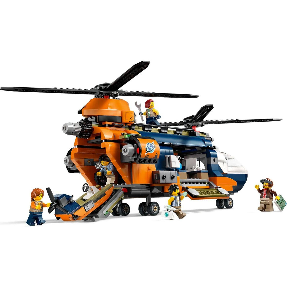 LEGO® 60437 Jungle Explorer Helicopter at Base Camp - City