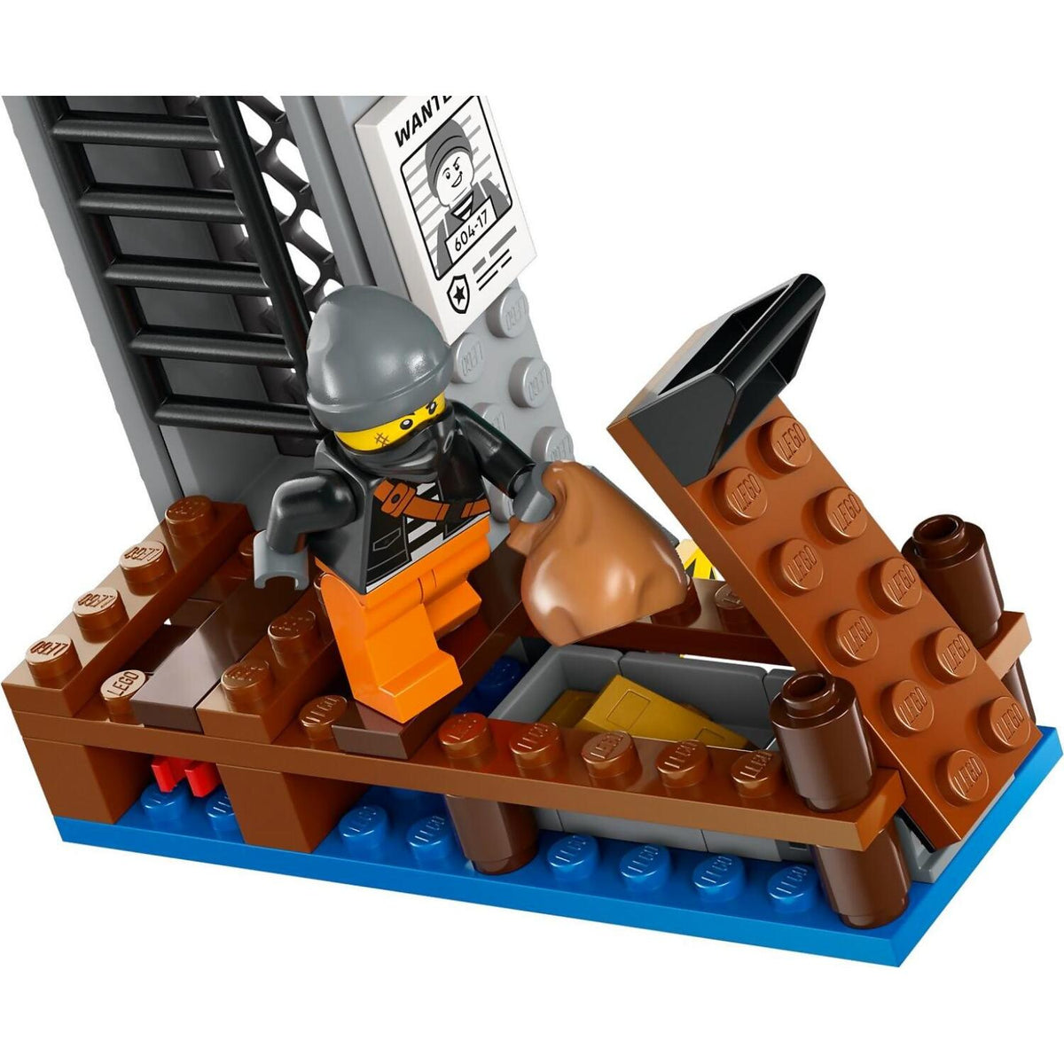 LEGO® 60417 Police Speedboat and Crooks Hideout - City