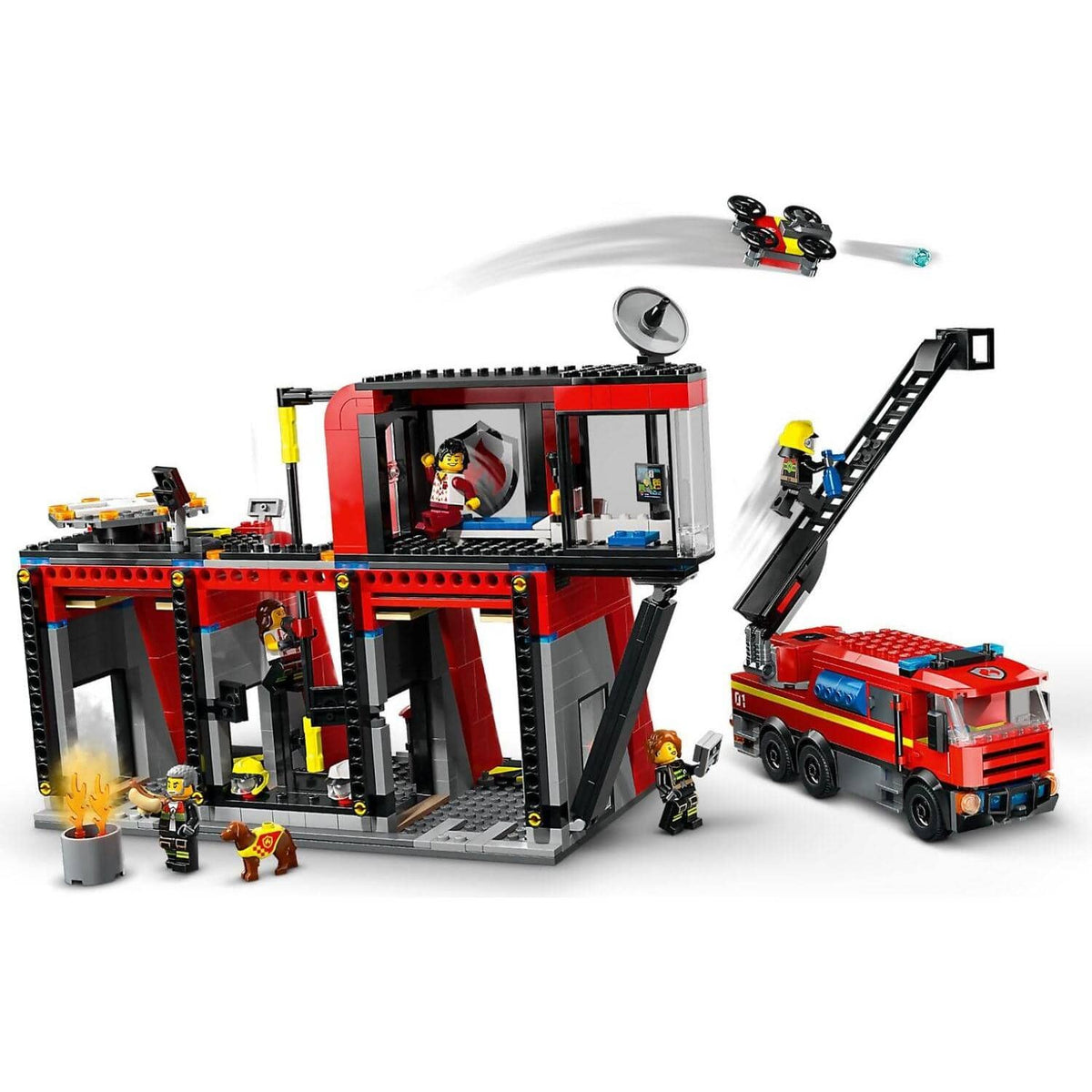 LEGO® 60414 Fire Station with Fire Truck - City