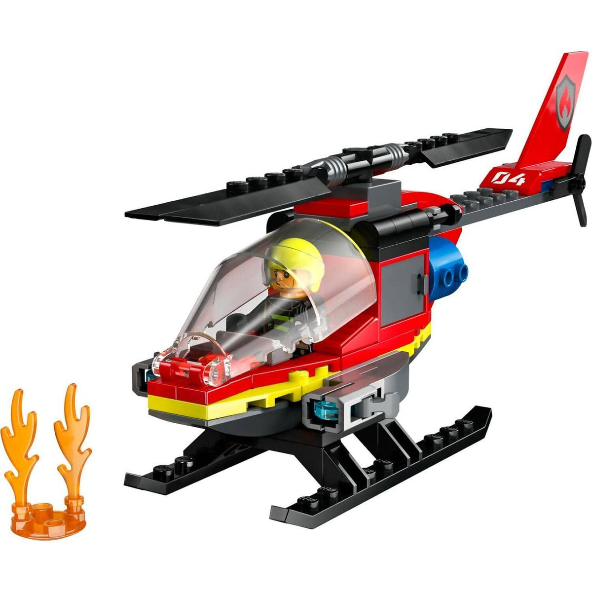 LEGO® 60411 Fire Rescue Helicopter - City
