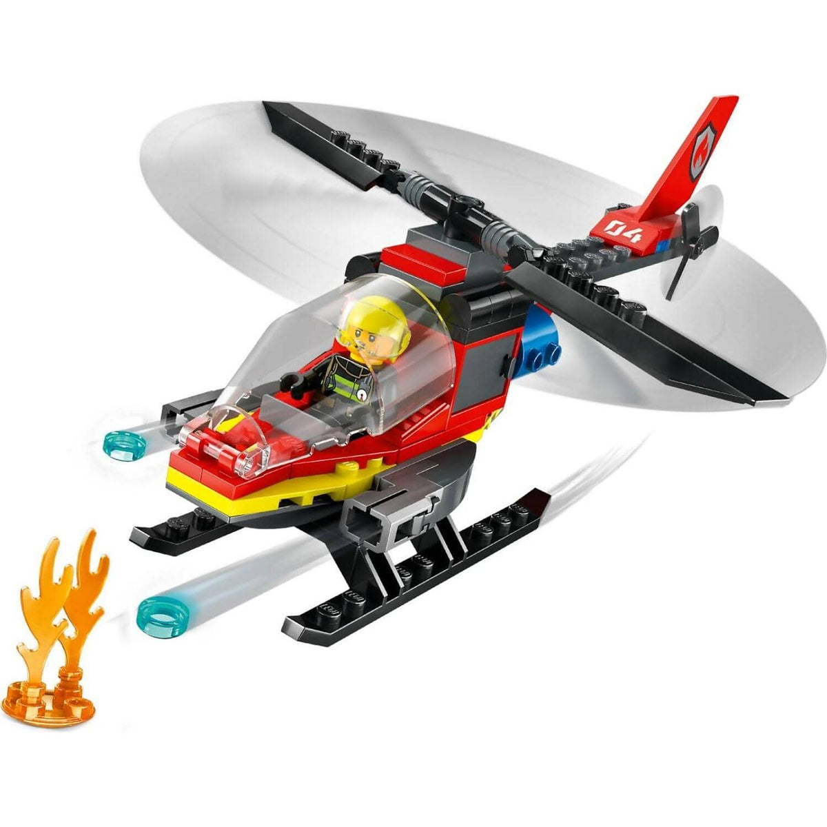 LEGO® 60411 Fire Rescue Helicopter - City