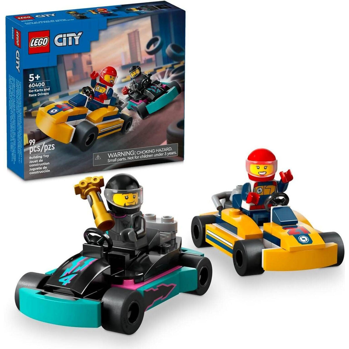 LEGO® 60400 Go-Karts and Race Drivers - City