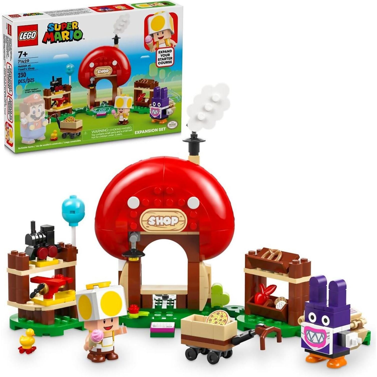 LEGO® 71429 Nabbit at Toad's Shop Expansion Set - Super Mario™