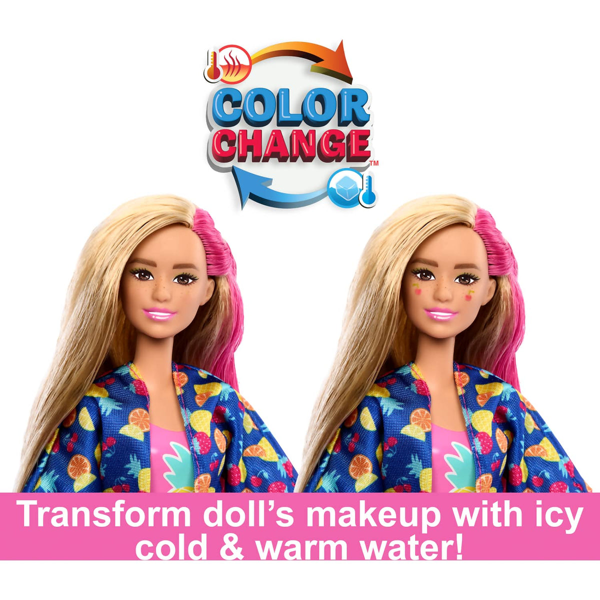 Barbie - Pop Reveal Rise & Surprise Gift Set With Scented Doll Squishy Scented Pet & More 15+ Surprises - Mattel