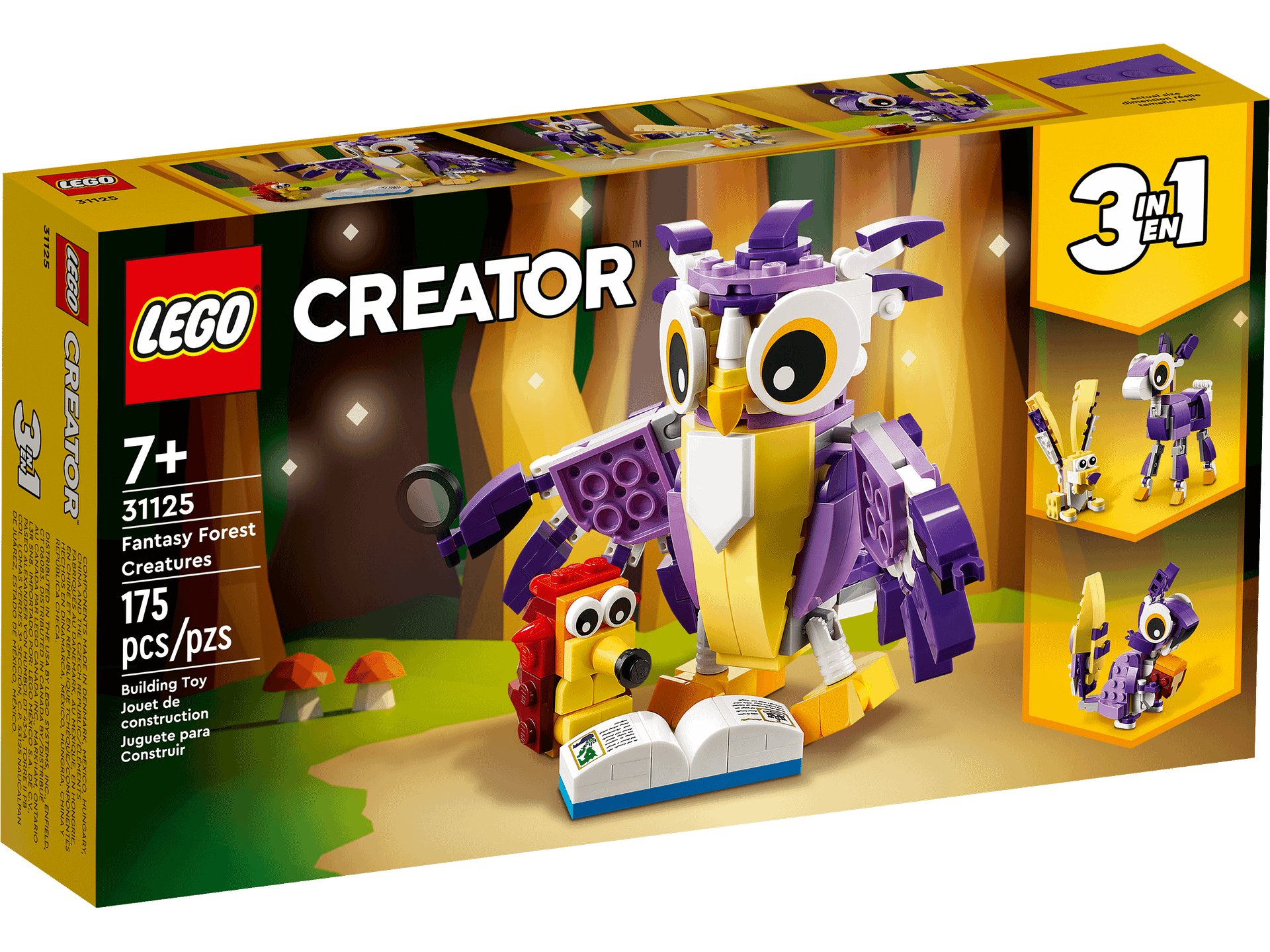 LEGO® 31125 Fantasy Forest Creatures - Creator 3-in1