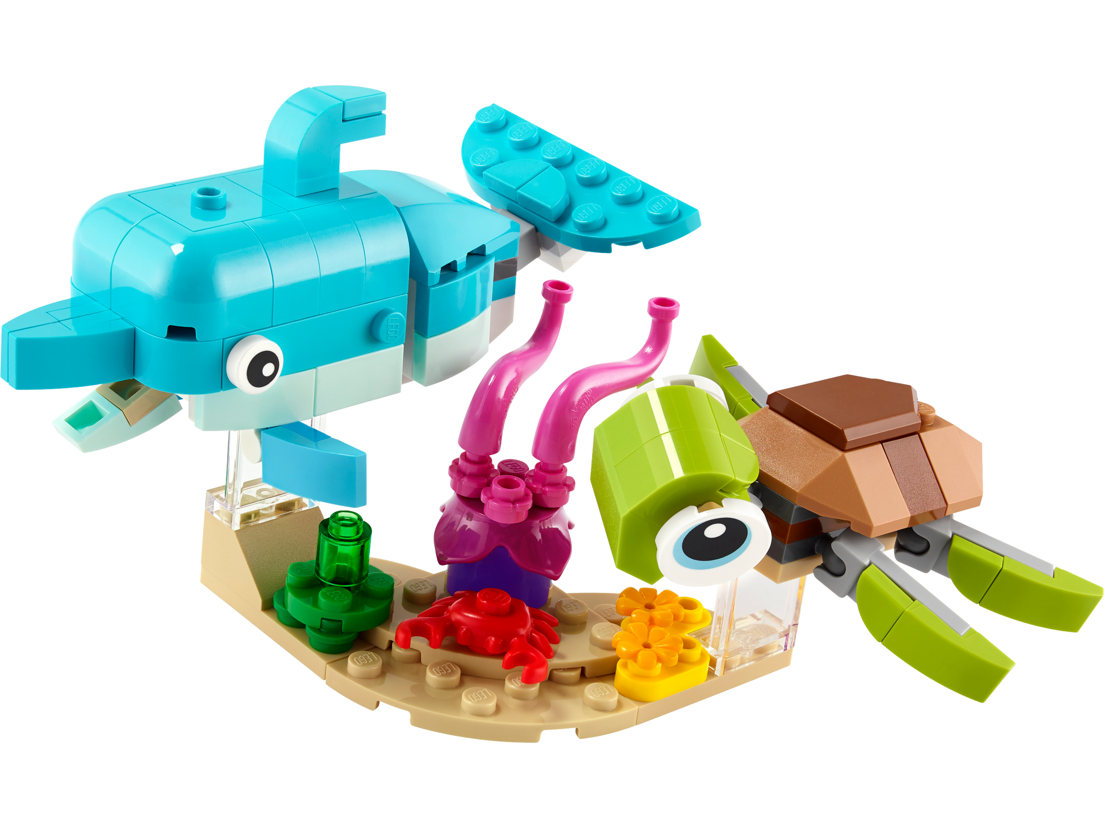 LEGO® 31128 Dolphin and Turtle - Creator 3-in-1