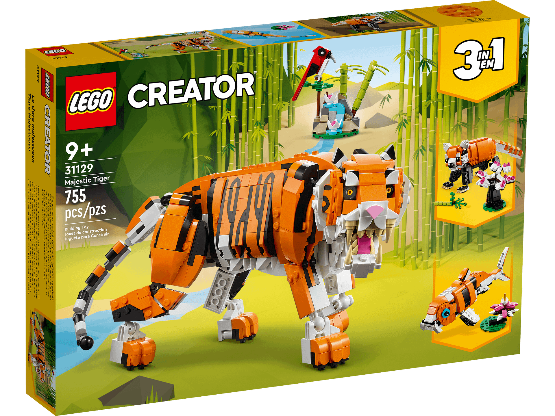 LEGO® 31129 Majestic Tiger - Creator 3-in-1