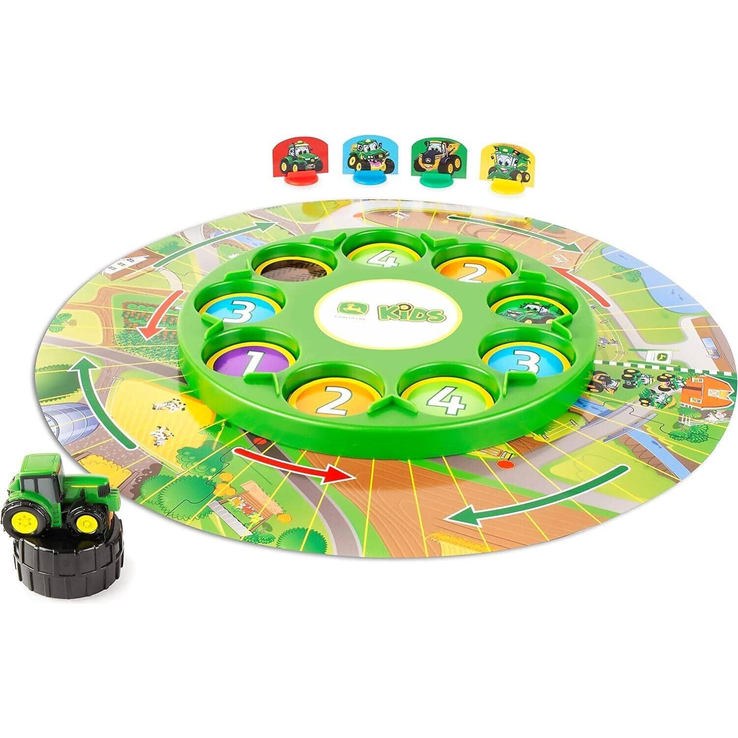John Deere - Kids - Go Johnny Go - Kid s Board Game -tomy