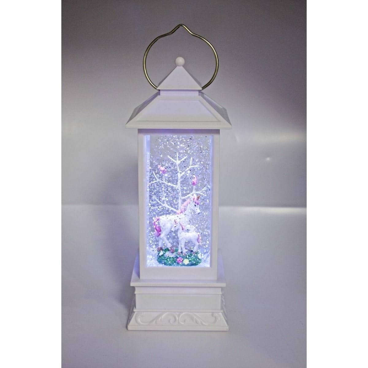 Cotton Candy - Lantern With Unicorn And Baby