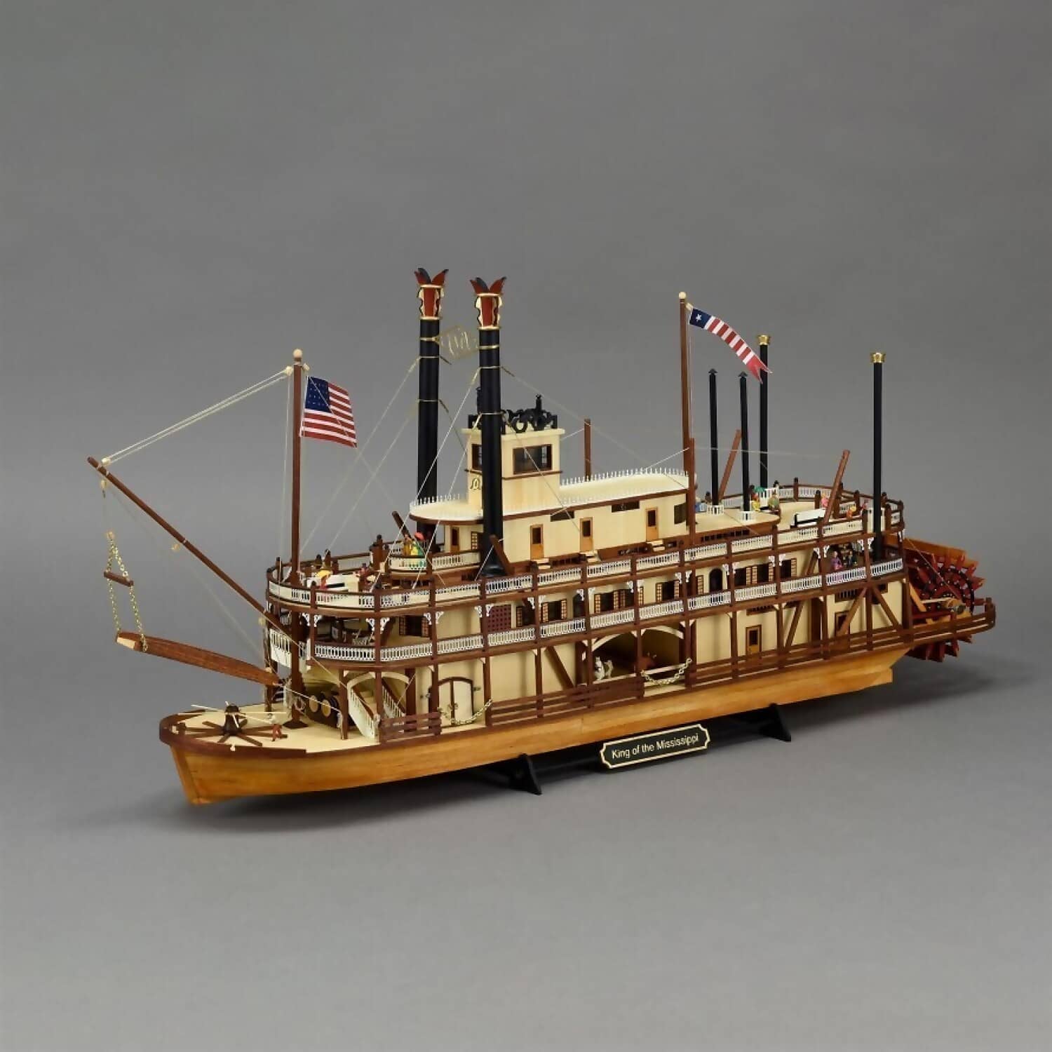 ARTESANIA - SCALE 1/80 KING OF THE MISSISSIPPI 2021 WOODEN SHIP MODEL (20515)