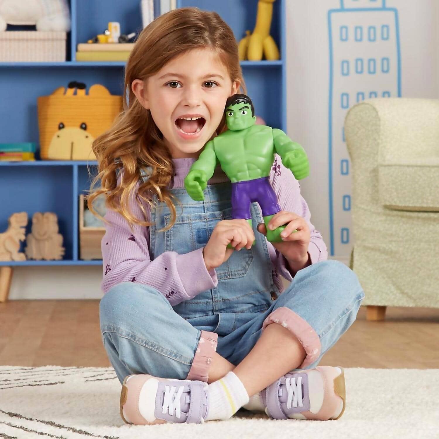 Marvel - Spidey And His Amazing Friends Supersized Hulk Action Figure