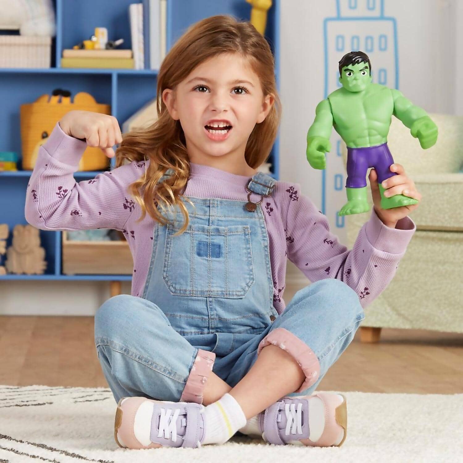 Marvel - Spidey And His Amazing Friends Supersized Hulk Action Figure