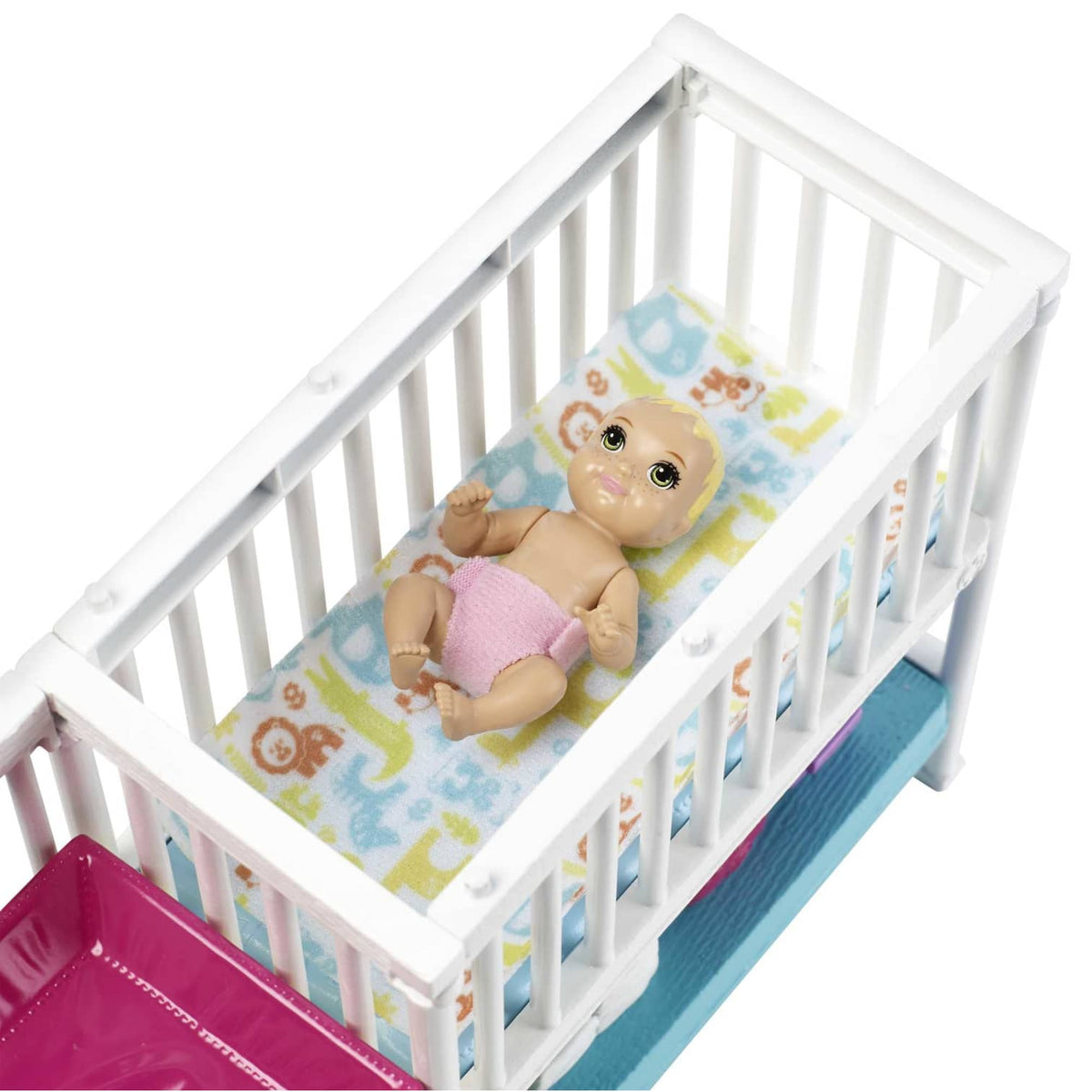 Barbie - Skipper Babysitters Inc Nap N Nurture Nursery Dolls And Playset Mattel