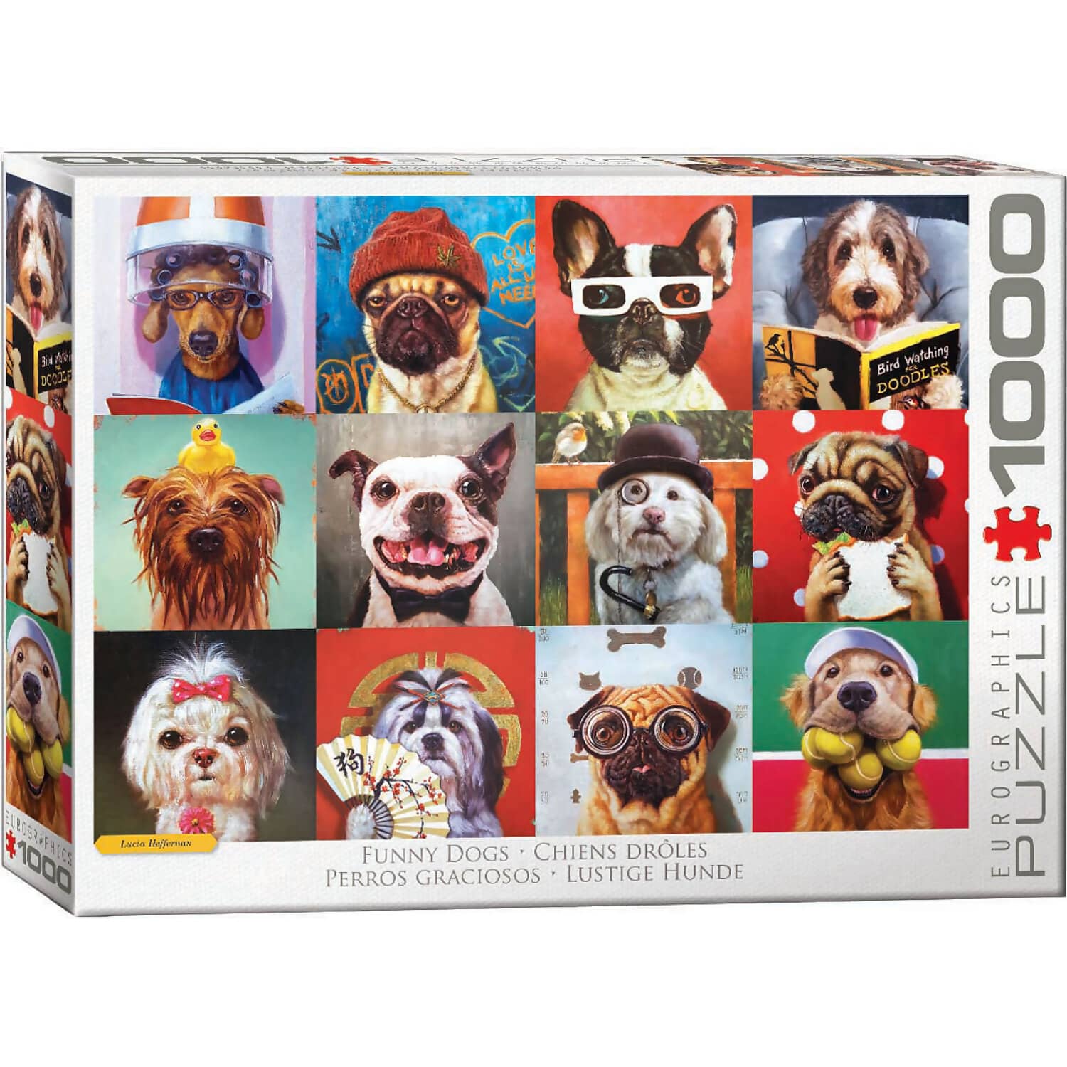 EuroGraphics - Funny Dogs - Jigsaw Puzzle 1000 Pieces
