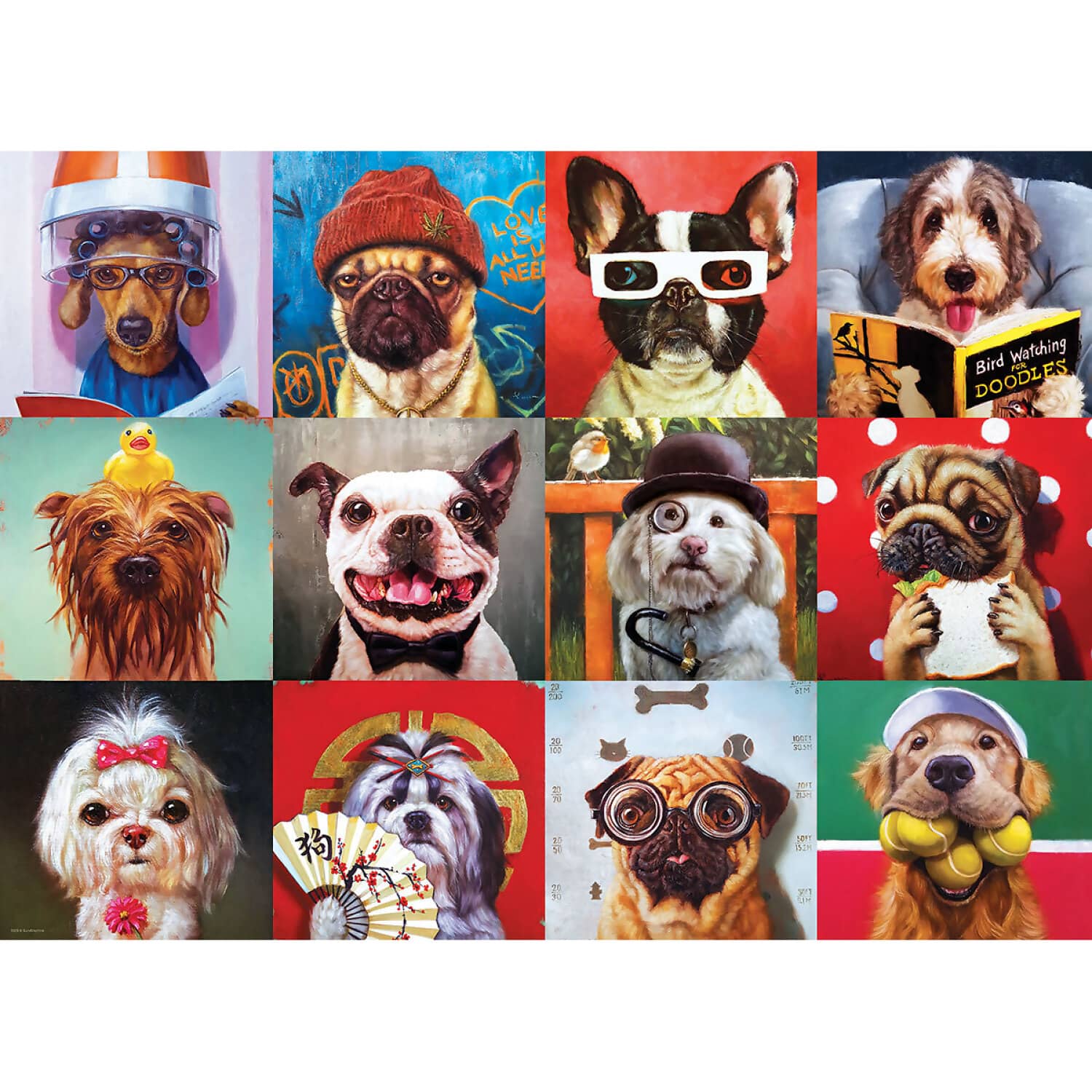 EuroGraphics - Funny Dogs - Jigsaw Puzzle 1000 Pieces