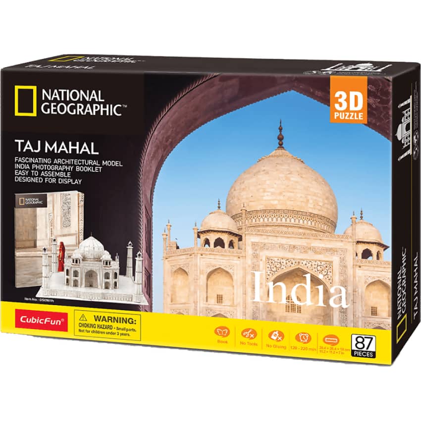 U Games - National Geographic India - Taj Mahal 87pc Puzzle