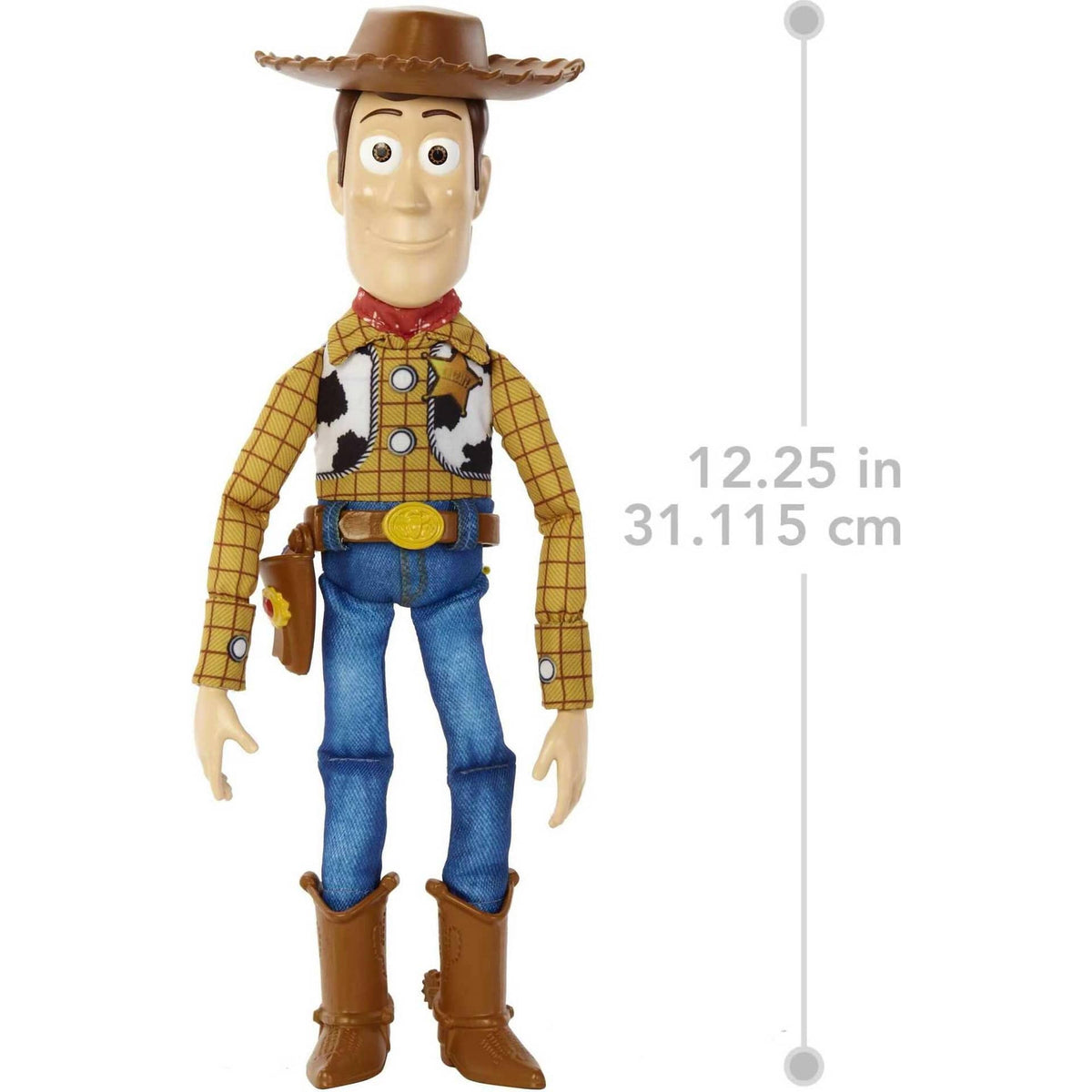 Disney Pixar - Toy Story - Woody Talking Toy 20 Phrases Of Roundup Fun - Mattel