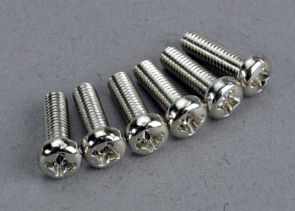2560 (PART) TRAXXAS ROUND/PANHEAD 3X10MM