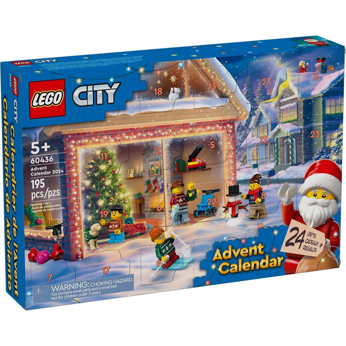 LEGO® 60436 City Advent Calendar 2024 - City