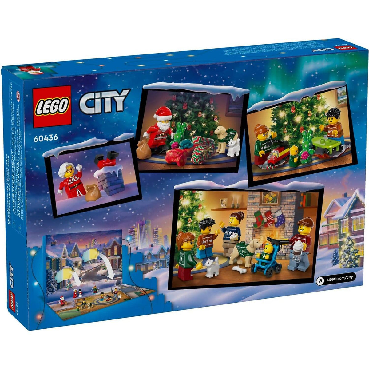 LEGO® 60436 City Advent Calendar 2024 - City