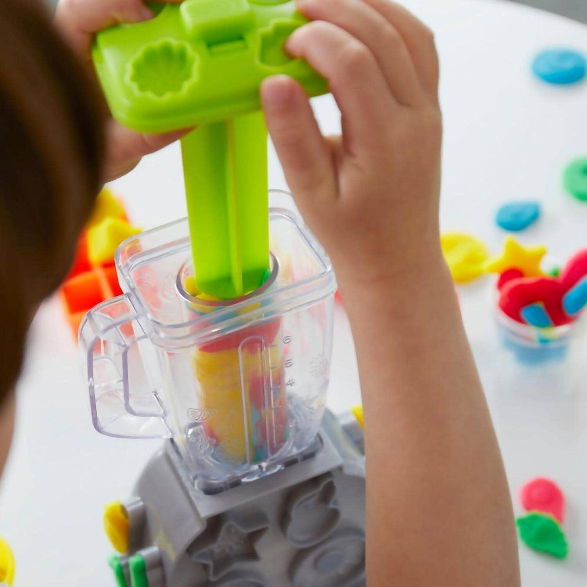 Play-Doh - Swirlin Smoothies Toy Blender Playset Play Kitchen Toys For Kids Age 3+ - Hasbro