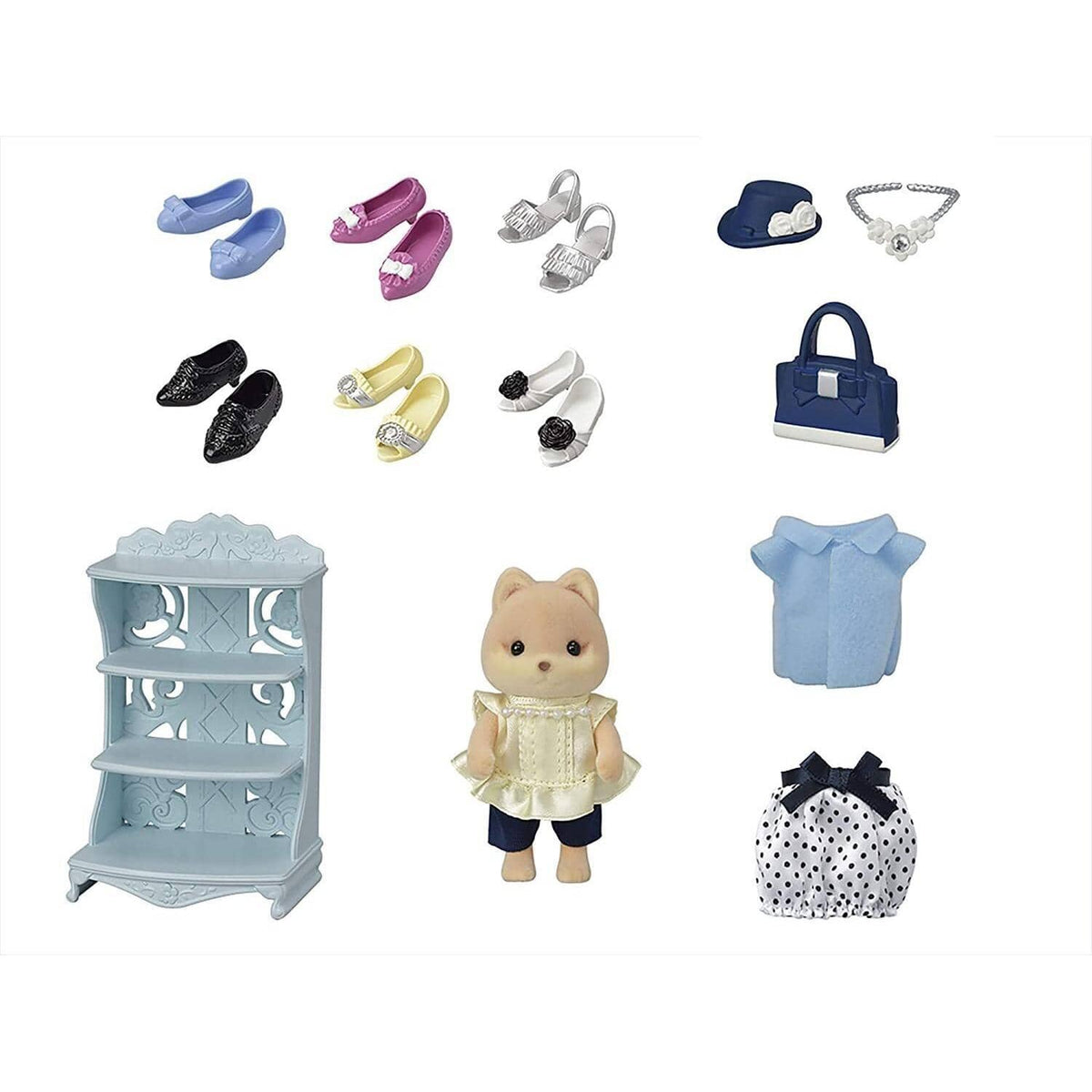 Sylvanian Families - Fashion  Playset  Shoe Shop Collection Animal Doll Playset