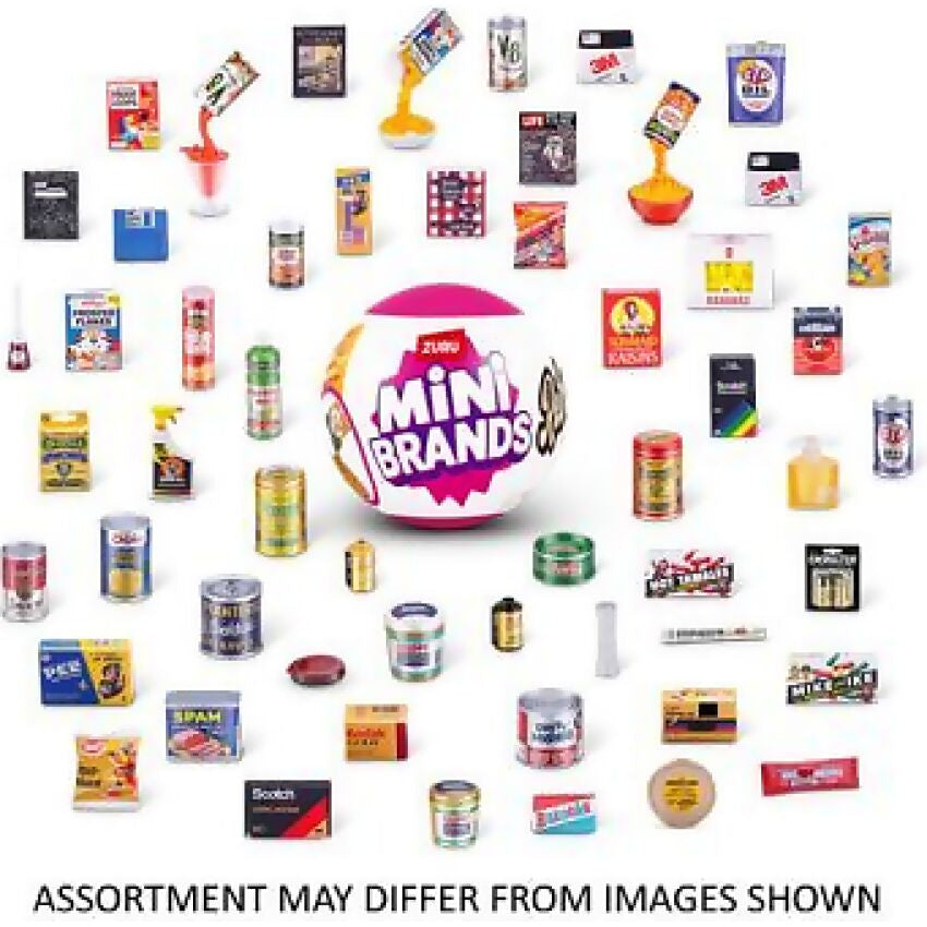 ZURU - Mini Brands Retro Grocery Series 1 Blind Capsule