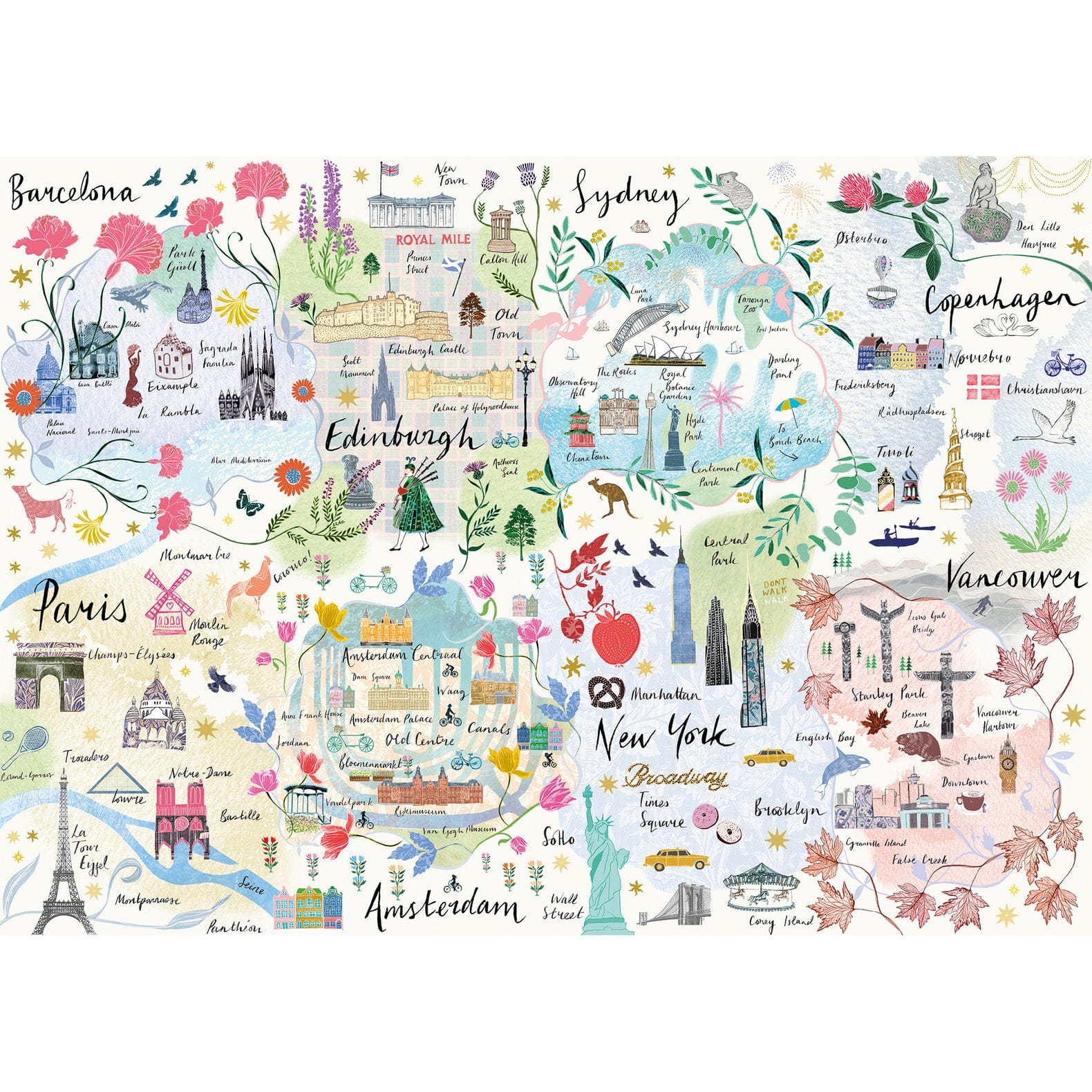 Gibsons - Wanderlust - Jigsaw Puzzle 1000 Pieces
