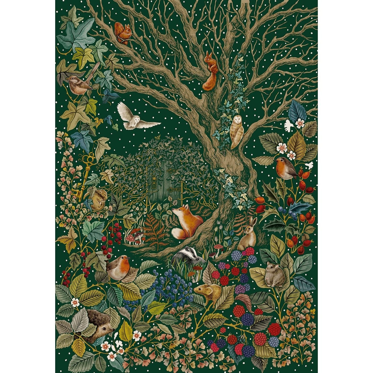 Gibsons - The Art File Secret Garden - Jigsaw Puzzle 1000 Pieces