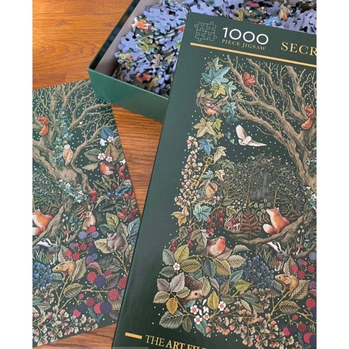 Gibsons - The Art File Secret Garden - Jigsaw Puzzle 1000 Pieces