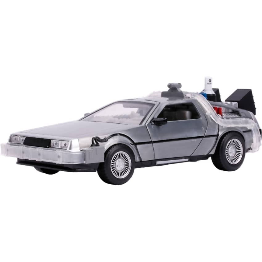JADA TOYS - BACK TO THE FUTURE PART II DELOREAN TIME MACHINE 1:24 SCALE DIECAST VEHICLE