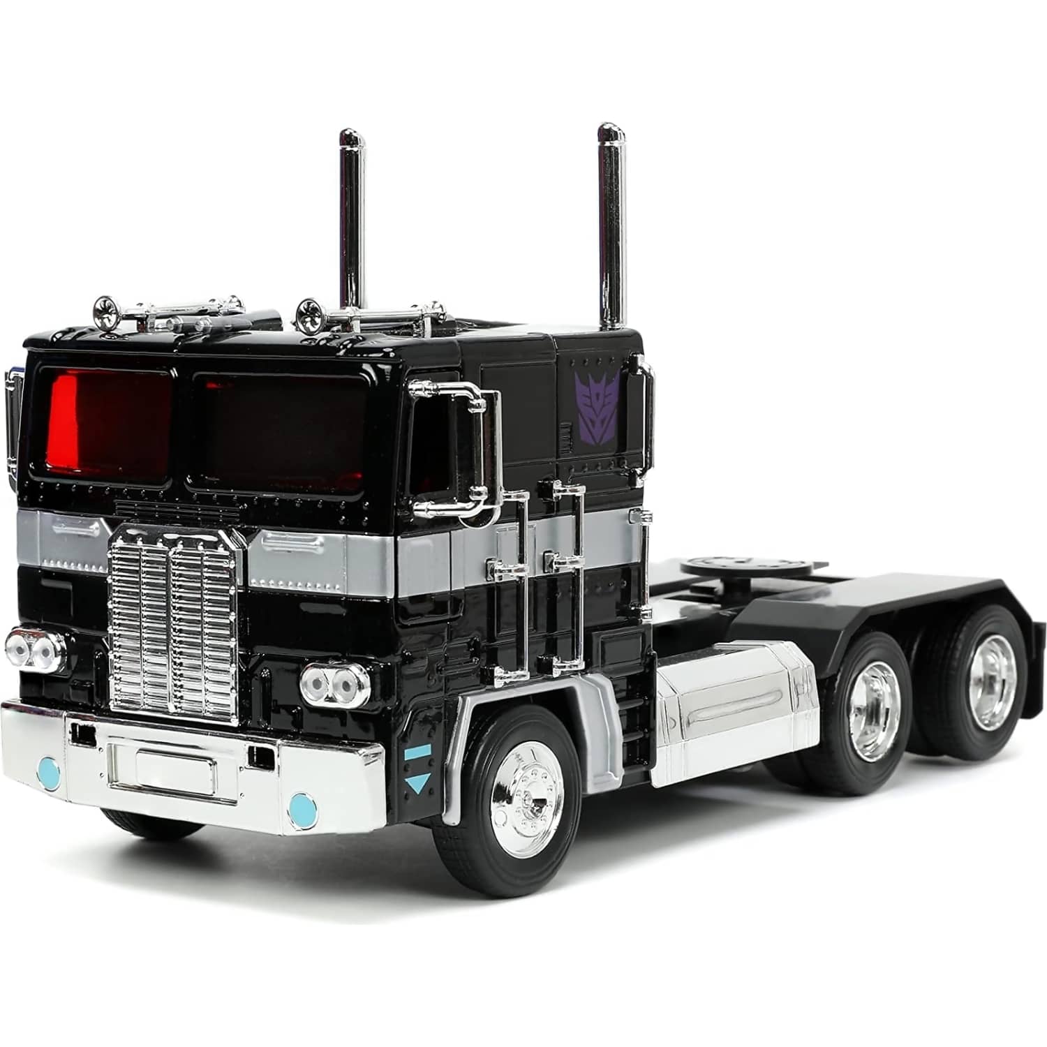 JADA TOYS - TRANSFORMERS DECEPTICON NEMESIS PRIME BLACK 1:24 SCALE DIECAST VEHICLE