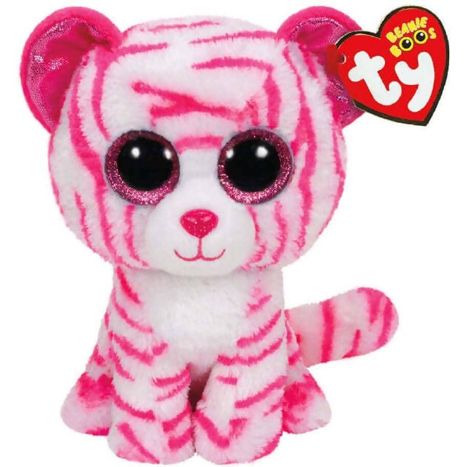 Ty - Beanie Boos - Asia The White Tiger Small 15cm