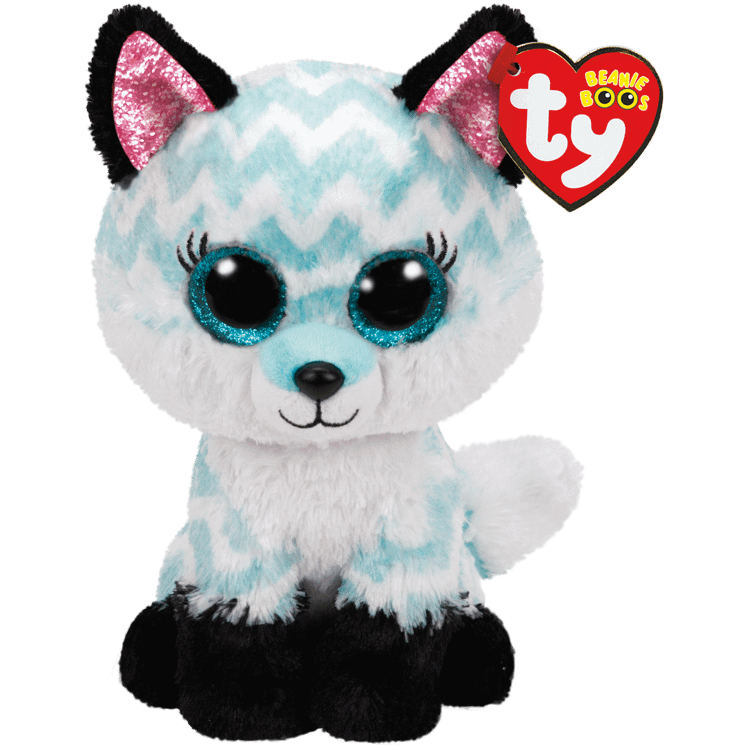 Ty - Beanie Boos - Atlas - Aqua Fox 15cm Small