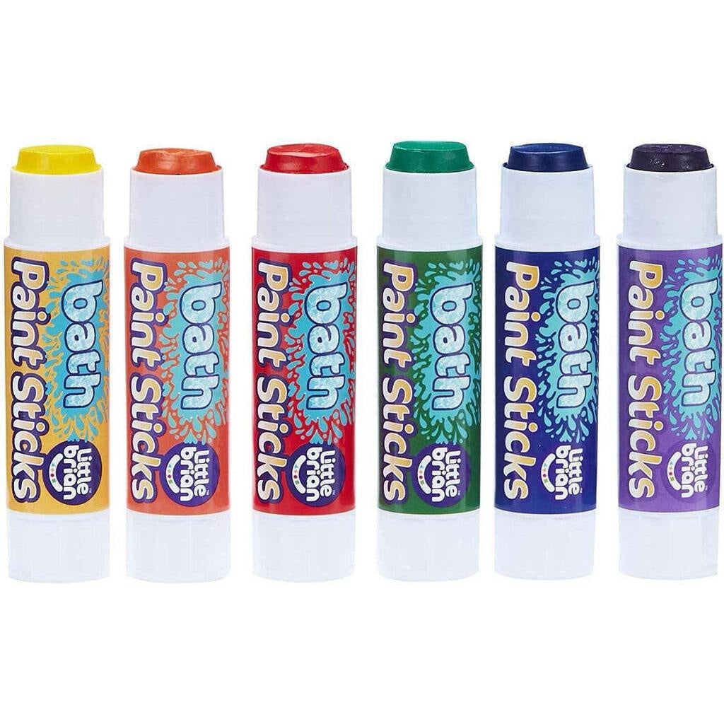 Little Brian - Bath Paint Sticks 6 Piece Pack