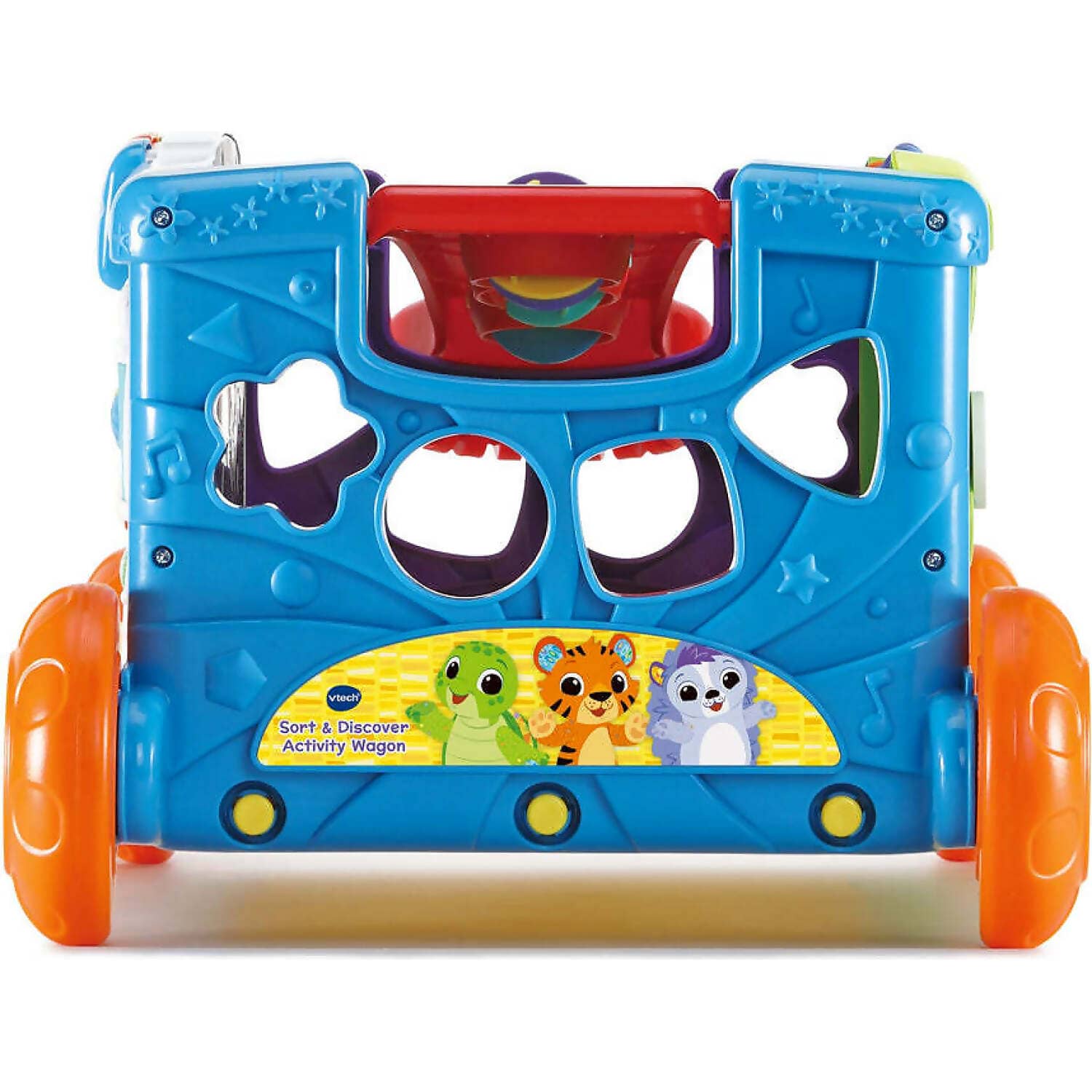 VTech - Sort & Discover Activity Wagon Red