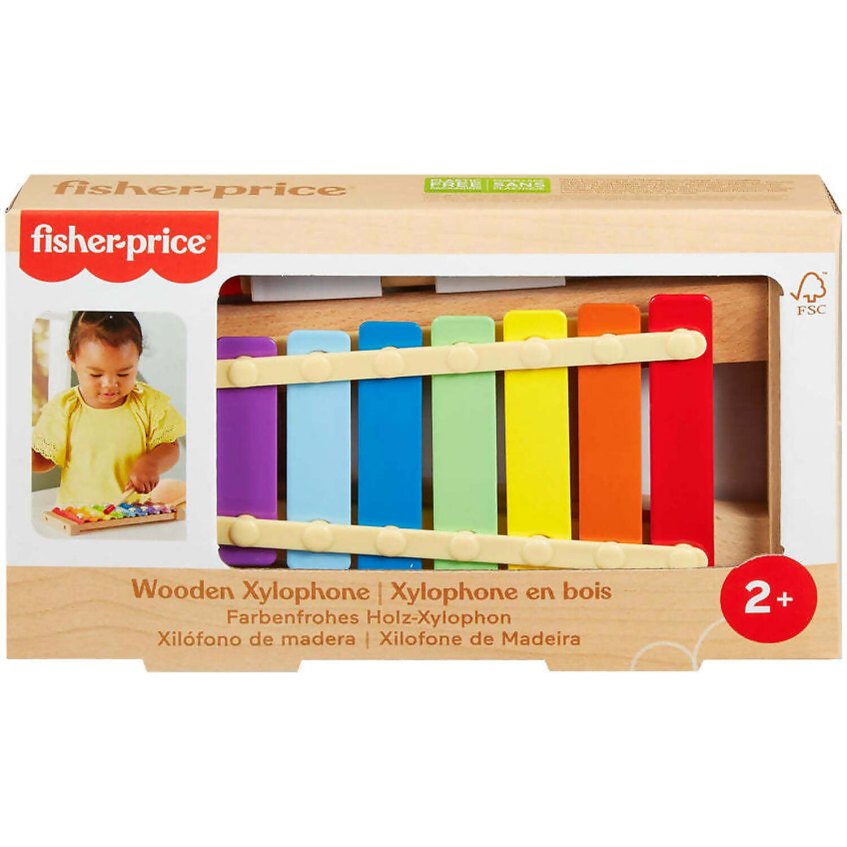 Fisher-Price - Wooden Xylophone - Mattel